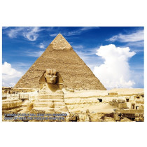 Little Story Jigsaw Puzzle Educational & Fun Game (The Great Pyramid of Giza, Egypt)-1000 pcs For 6Years+, Unisex (LS_PZ_PYR)