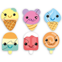 Little Story 6-in-1 Matching Puzzle Educational & Fun Game - Ice Cream For 2Years+, Unisex (LS_PZ_MTIC)
