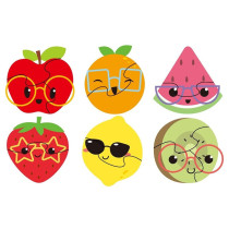 Little Story 6-in-1 Matching Puzzle Educational & Fun Game - Fruits For 2Years+, Unisex (LS_PZ_MTFU)