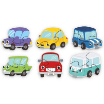 Little Story 6-in-1 Matching Puzzle Educational & Fun Game - Car For 2Years+, Unisex (LS_PZ_MTCA)