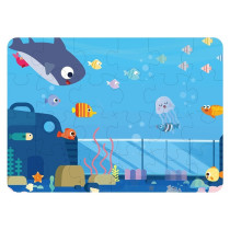 Little Story Jigsaw Puzzle Educational & Fun Game (Life Under Water)- 24 pcs For 3Years+, Unisex (LS_PZ_MTFI)