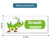 Little Story 20-in-1 Matching Puzzle Educational & Fun Game - Insects For 2Years+, Unisex (LS_PZ_MTAN)