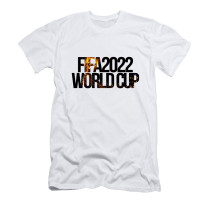 Fifa 2022 World Cup Printed White T-Shirt