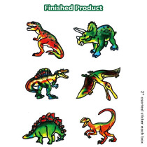 Little Story DIY Kids Art & Craft 3D Painting Set - Dinosaur For 3Years+, Unisex (LS_DIYPP_WP)