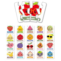 Little Story 20-in-1 Matching Puzzle Educational & Fun Game - Fruits For 2Years+, Unisex (LS_PZ_MTFR)