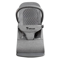 Teknum 3-Stage Baby Bouncer/ Recliner Seat - Grey For 0-6Months, Unisex (TK_3SBO_GY)