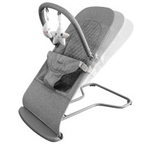 Teknum 3-Stage Baby Bouncer/ Recliner Seat - Grey For 0-6Months, Unisex (TK_3SBO_GY)