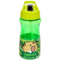 Eazy Kids Water Bottle 500ml with Straw - Green