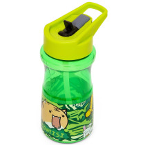 Eazy Kids Water Bottle 500ml with Straw - Green