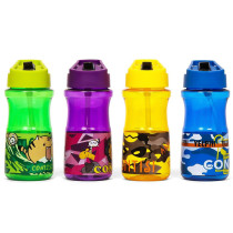 Eazy Kids Water Bottle 500ml with Straw - Green