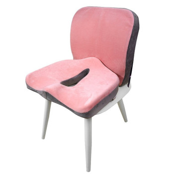 Sunveno Ergonomic Maternity Seat w/ Back Support- Pink For , Suitable for Mumz (SN_ECSWBS_PI)