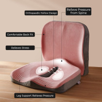 Sunveno Ergonomic Maternity Seat w/ Back Support- Pink For , Suitable for Mumz (SN_ECSWBS_PI)