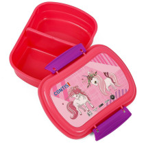 Eazy Kids Lunch Box with Bottle - Pink