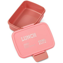 Eazy Kids Lunch Box with Bottle - Pink