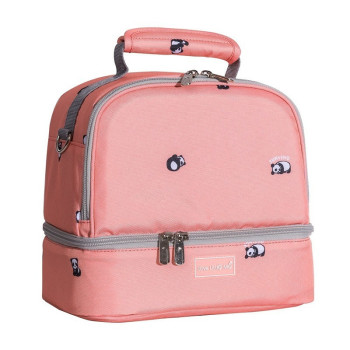 Sunveno Love Little Me Insulated Bottle/Lunch Bag-Pink For All Ages, Unisex (SN_LLLB_PP)