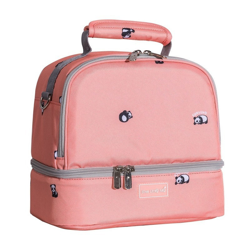 Sunveno Love Little Me Insulated Bottle/Lunch Bag-Pink For All Ages, Unisex (SN_LLLB_PP)