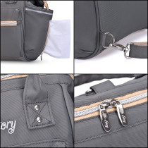 Teknum Reversible Trip Stroller w/ Ace Diaper Bag - Grey For 6-36Months, Unisex (CM_TKLS_RTSADP_GY)