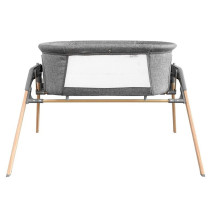 Teknum 3-IN-1 Baby Rocker Bassinet/ Infant Crib w/ Mosquito net - Grey For 0-6Months, Unisex (TK_3IN1RKBS_GY)