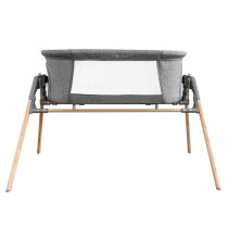 Teknum 3-IN-1 Baby Rocker Bassinet/ Infant Crib w/ Mosquito net - Grey For 0-6Months, Unisex (TK_3IN1RKBS_GY)