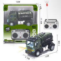 Little Story - Kids Toy Military Truck with Remote Control - Green