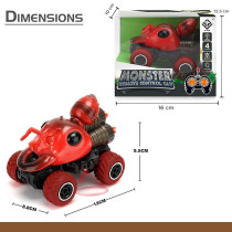 Little Story - Kids Toy 4 Channel Ant Car with Remote Control - Red