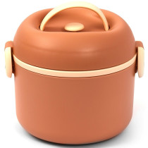 Eazy Kids Lunch Box -Brown