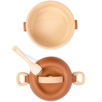 Eazy Kids Lunch Box -Brown