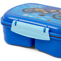 Eazy Kids Lunch Box with Bottle - Blue