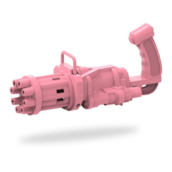 Little Story - 8 Holes Bubble Machine Kids Gun, Pink