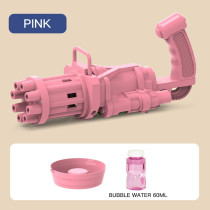 Little Story - 8 Holes Bubble Machine Kids Gun, Pink