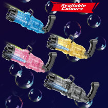 Little Story - 8 Holes Bubble Machine Kids Gun, Pink