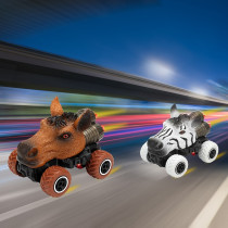 Little Story - Kids Toy 2 Channel Horse Car with Remote Control - Red