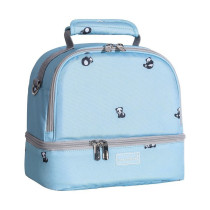 Sunveno Love Little Me Insulated Bottle/Lunch Bag -Blue For All Ages, Unisex (SN_LLLB_BP)