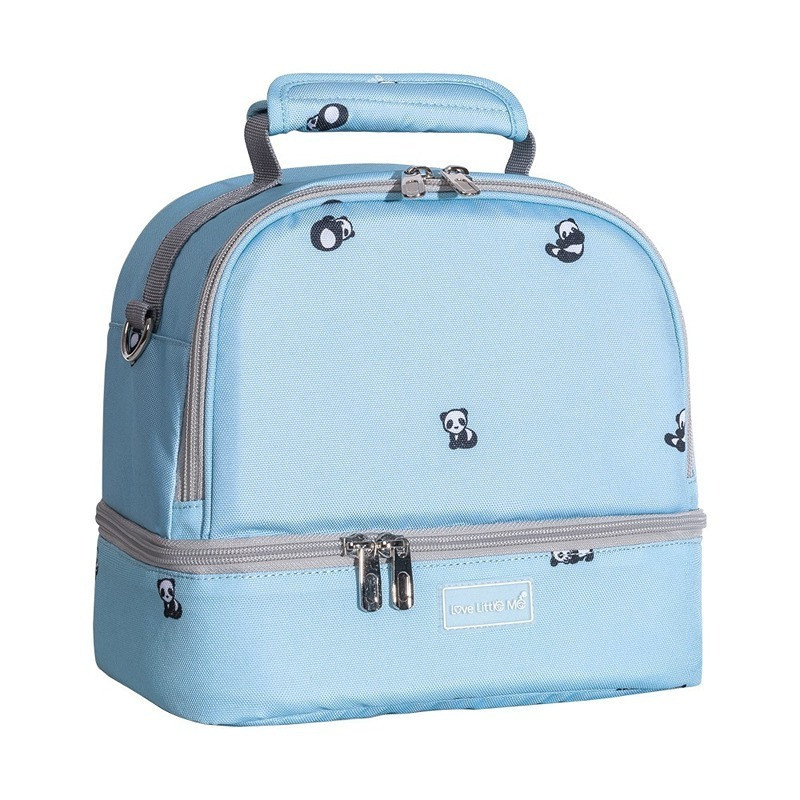 Sunveno Love Little Me Insulated Bottle/Lunch Bag -Blue For All Ages, Unisex (SN_LLLB_BP)