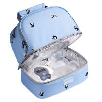 Sunveno Love Little Me Insulated Bottle/Lunch Bag -Blue For All Ages, Unisex (SN_LLLB_BP)