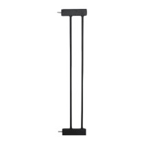 Baby Safe Wooden Safety Gate w/t 14cm Black Extension - Natural Wood