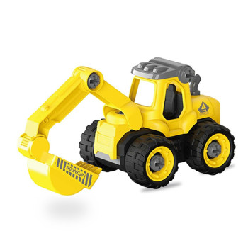 Little Story - Kids Toy Mini Car with Parking - Yellow