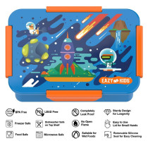 Eazy Kids Lunch Box, Space - Blue, 850ml
