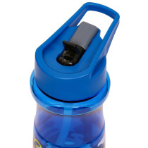 Eazy Kids Water Bottle 500ml with Straw - Blue