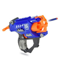 Little Story Kids Manual Bullet Gun with 10pcs Soft Bullets - Blue
