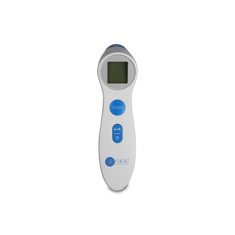 AFRA Japan, Infrared Forehead Thermometer, AF-301ITG, Non-Contact, White, Gun Type, 2 Year Warranty