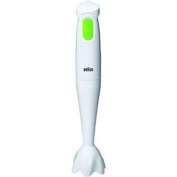 Braun Hand Blender Multiquick 1 450W With 600Ml Bpa-Free Beaker, Splashcontrol & Powerbell Technology Mq 100 Soup White, Min 1 year manufacturer warranty, MQ100