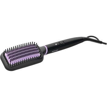 PHILIPS Stylecare Essential Heated Straightening Brush, Extra Large Brush Area, Tourmaline Ceramic Coating, 2 Temperature Settings, 3 Pin, Bhh88003, 2 Years Warranty