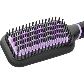 PHILIPS Stylecare Essential Heated Straightening Brush, Extra Large Brush Area, Tourmaline Ceramic Coating, 2 Temperature Settings, 3 Pin, Bhh88003, 2 Years Warranty