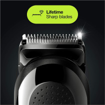 Braun Mgk 3245 All-In-One Trimmer 7-In-1 Beard Trimmer, Hair Clipper, Detail Trimmer, Rechargeable, With Gillette Proglide Razor, Blackblue