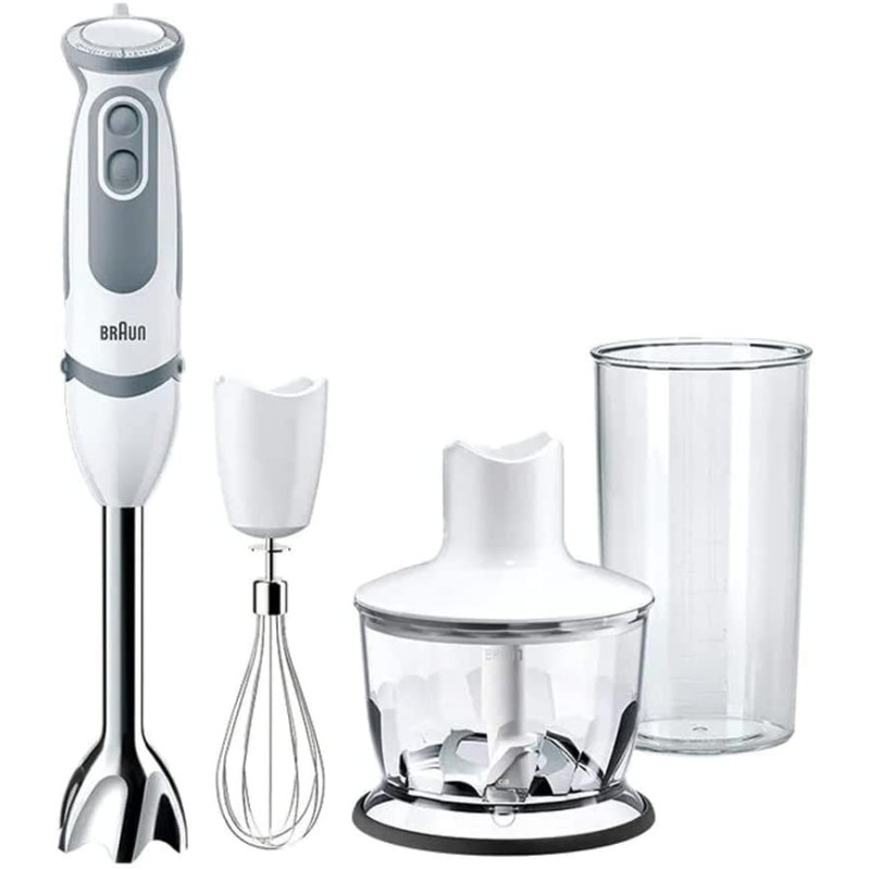 Braun MultiQuick 5 Vario Hand Blender with Whisk and Chopper MQ5235WH
