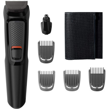PHILIPS Multigroom Series 3000 6-In-1 Trimmer - Mg371013, 2 Years Warranty