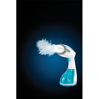 BLACK&DECKER 1200W 260ml Handheld Garment Steamer With 20gm/min Steam, Anti Calc System, Fabric Lint Remover and Universal Bottle Adaptor For Wrinkle Free&Santized Garment HST1200-B5 2 Years Warranty