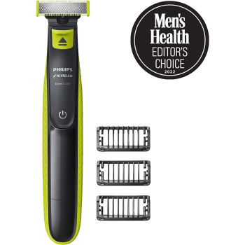 PHILIPS Norelco OneBlade Hybrid Electric Trimmer and Shaver, Frustration Free Packaging, QP2520/90