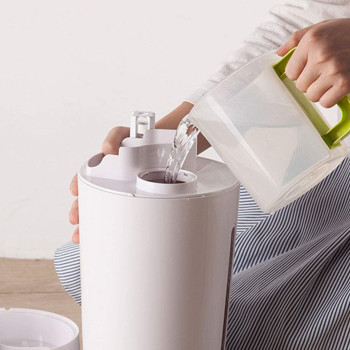 BLACK&DECKER Air Humidifier 25W 5L Coverage 430sqft, Ultrasonic System With Mist Level Control Auto Shutoff and Water Indicator That Removes Impurities From The HM5000-B5 2 Years Warranty